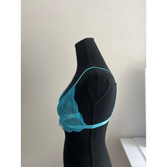 Intimately Free People Scalloped Lace Triangle Unlined Bra Bralette xs - Picture 5 of 10